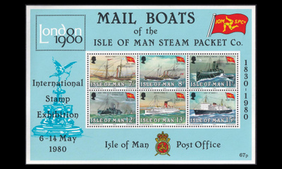 Mansaari 166-71BL3 ** Steam Packet Company -laivayhtiö 150v