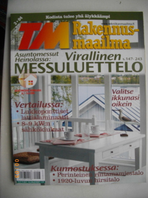 Tekniikan Maailma - rakennusmaailma Nro 3/2004 (13.7)