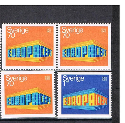 Ruotsi 1969 - Europa CEPT  ++