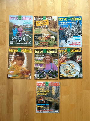 Terve Elämä lehdet 90-luvulta ( 7 kpl )