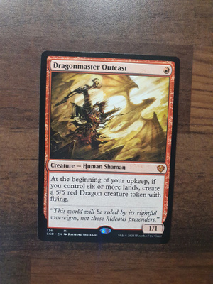 Magic the Gathering Dragonmaster Outcast