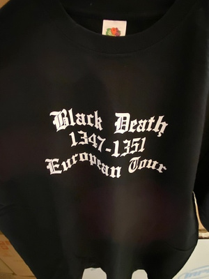 Black Death European tour t-paita L