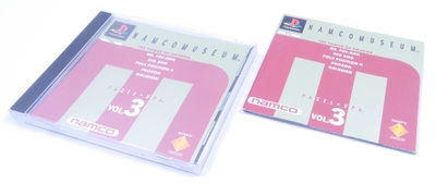 NAMCO Museum Vol. 3 (Back Inlay Cut)