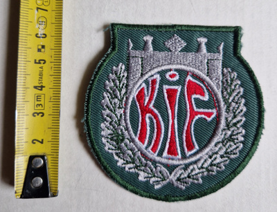 Kif Jalkapallo vintage Kangasmerkki