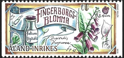 Åland 2016 ÅV 27  Lääkekasveja  Inrikes  ** LaPe 413