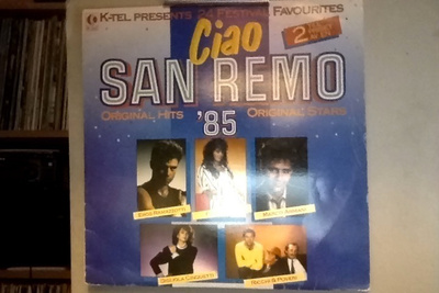 CIAO SAN REMO  '85    ::    2 x  VINYYLI   LP      1985