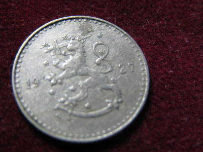 25 penniä  1927