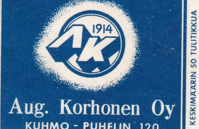 Kuhmo. Aug. Korhonen Oy      9/3
