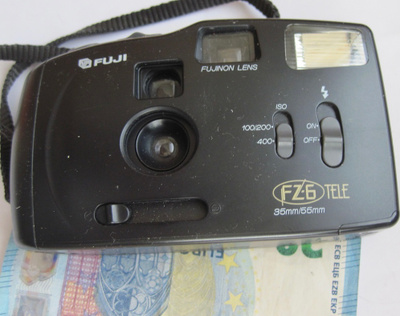 VANHA Kamera Fuji FZ-6 TELE Japanilainen