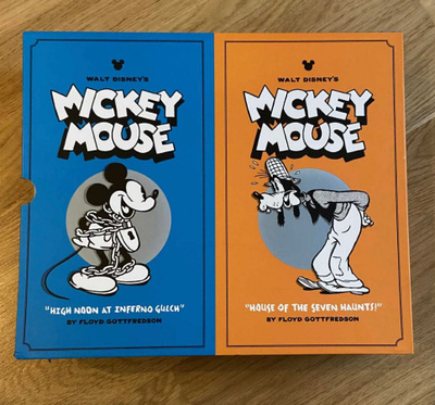 Mickey Mouse - Floyd Gottfredson - kaksi kirjaa