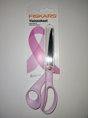 Fiskars, yleissakset - Roosa nauha