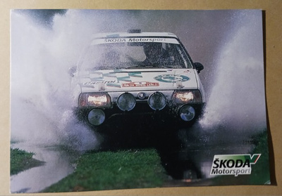 Skoda Motorsport, kilpailu menossa, ei p.