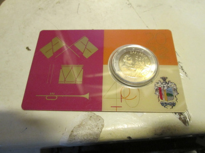 2022 san marino CoinCard 2 euro