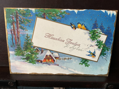 Postikortti Hyvää joulua! 1940