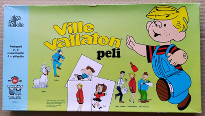 VILLE VALLATON peli – Fenno-Alga lautapeli - 1970-luku