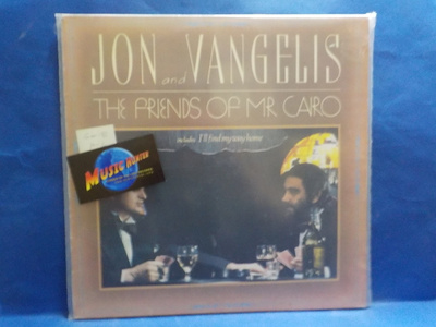JON AND VANGELIS - THE FRIENDS OF MR CAIRO M-/EX- GER -81 LP