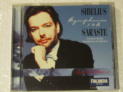 Sibelius • Saraste • Finnish Radio Symphony Orchestra CD