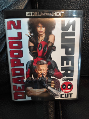 Deadpool 2 - Super Duper Cut 4KUHD+Blu-ray Saksajulkaisu