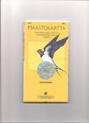 Maastokartta 1:50 000 Kaustinen