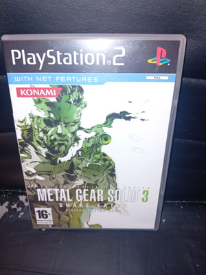 PS2 Metal Gear Solid 3 Snake Eater ( SIS POSTIKULU)