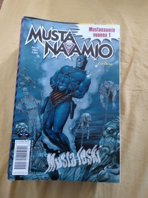 Mustanaamio lehdet 18 kpl 2004