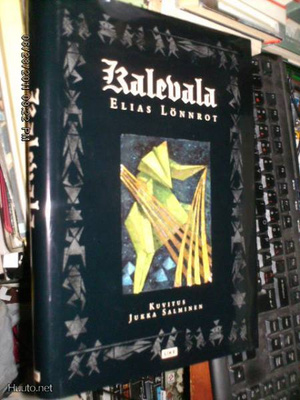 KALEVALA kuvitus Jukka Salminen ( 1 p. 1999 ) Sis.PK:t !