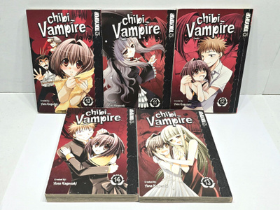 Chibi Vampire volumet 10-14 (Englanti)