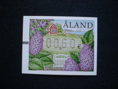 Vuoden 2006 FRAMA-merkki Å18 Syyreni 0,60 e **