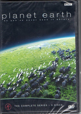 Planet Earth Complete Series (689) UUSI -SV- DVD nordic, (5)