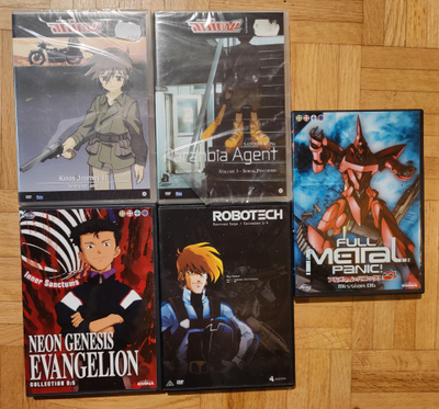 Anime -dvd-paketti