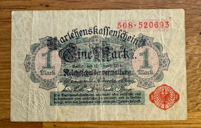 Saksa 1 markka 1914