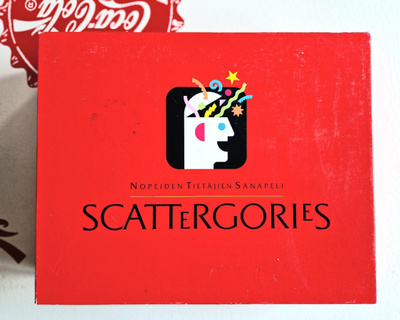 Scattergories Sanapeli. MB PELI 1992