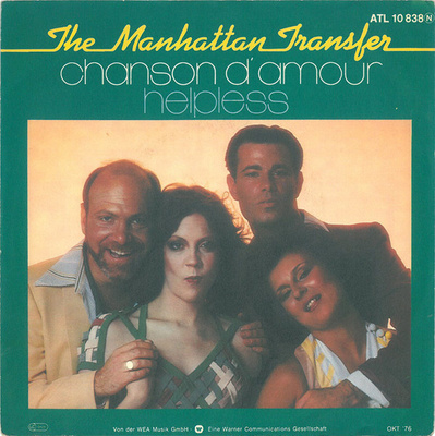 MANHATTAN TRANSFER - CHANSON DAMOUR