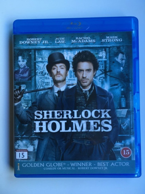 SHERLOCK HOLMES, BluRay, Ritchie, Downey, Law