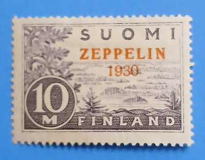 Zeppelin 24.9.1930, 10 mk **.