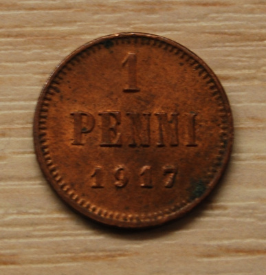 Suomi, 1 penni 1917
