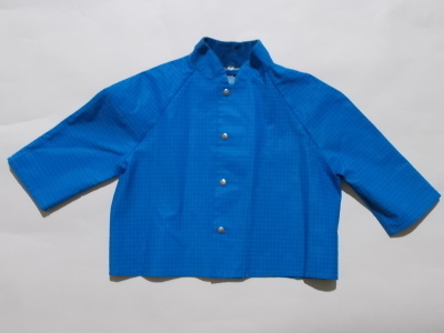 Retroa ruudullinen sadetakki noin 80 cm 1 -vuotiaalle