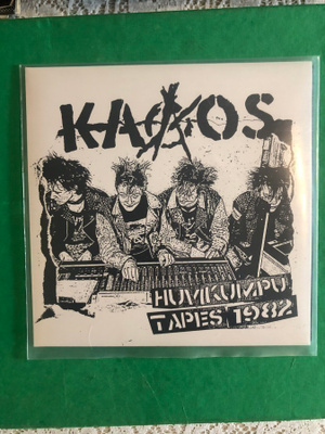 Kaaos: Huvikumpu Tapes 1982. 2021. Sininen vinyyli.