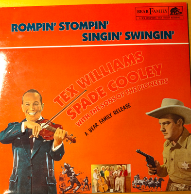 TEX WILLIAMS &SPADE COOLEY-Rompin'Stompin',BEAR FAMILY 15110