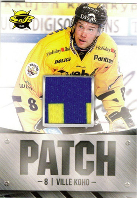 2015-16 Cardset  VILLE KOHO SaiPa Patch