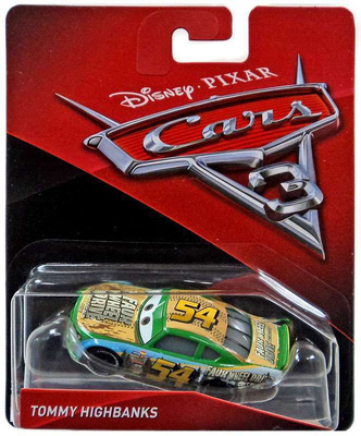 [ Disney Diecast ] Autot 3 - #54 Tommy Highbanks