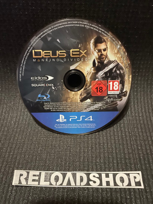 Deus Ex Mankind Divided - DISC PS4