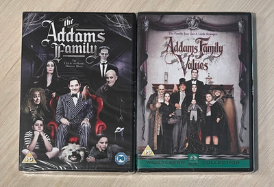 Perhe Addams (The Addams Family) I & II (2DVD) *UUSI*