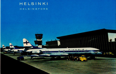 Finnair, Helsingin lentoasema