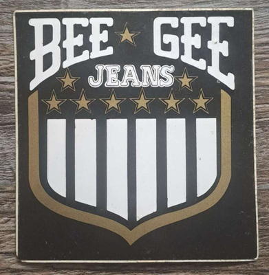 Vanha bee gee jeans tarra