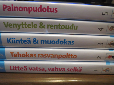 KuntoPlus kotiharjoittelu 1-5 5DVD