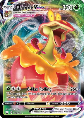 Flapple VMAX 019/163 - Battle Styles - NM/M