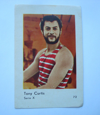 Purkkakuvat Hellas: Serie X 72, TONY CURTIS
