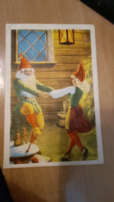 Joulukortti Hyvä leima Nilsiä