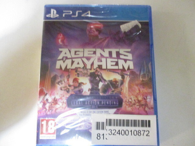 PS4 AGENTS MAYHEM, UUSI